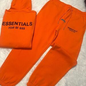 Essentials Bold Orange Joggers